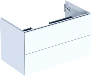 GEBERIT WASTAFELONDERKAST 888X470X504MM CORPUS WIT WAND FRONT WIT 