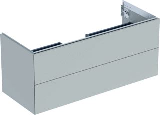 GEBERIT WASTAFELONDERKAST 1184X470X504MM CORPUS WAND FRONT 2 LADEN