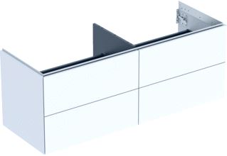 GEBERIT WASTAFELONDERKAST 1332X470X504MM CORPUS WIT WAND FRONT WIT