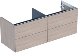 GEBERIT WASTAFELONDERKAST 1332X470X504MM CORPUS EIKEN WAND