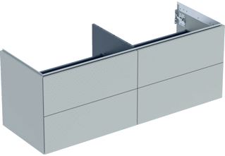 GEBERIT WASTAFELONDERKAST 1332X470X504MM CORPUS WAND FRONT 4 LADEN