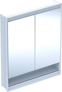 GEBERIT WASTAFEL SPIEGELKAST 900X750X150MM UITV M/FRONTSPIEGEL 