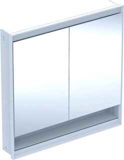 GEBERIT WASTAFEL SPIEGELKAST 900X900X150MM UITV M/FRONTSPIEGEL 