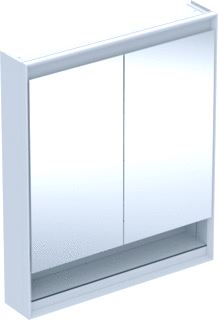 GEBERIT WASTAFEL SPIEGELKAST 900X750X150MM UITV M/FRONTSPIEGEL 