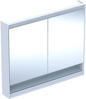 GEBERIT WASTAFEL SPIEGELKAST 900X1050X150MM UITV M/FRONTSPIEGEL 