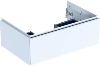 GEBERIT WASTAFELONDERKAST ONE 740X470X266MM CORPUS WIT WAND FRONT WIT