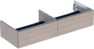 GEBERIT WASTAFELONDERKAST ONE 1332X470X266MM CORPUS EIKEN WAND