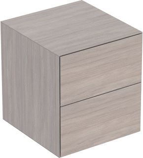 GEBERIT BADMEUBELKAST LAAG ONE 450X470X492MM CORPUS EIKEN 2 LADEN