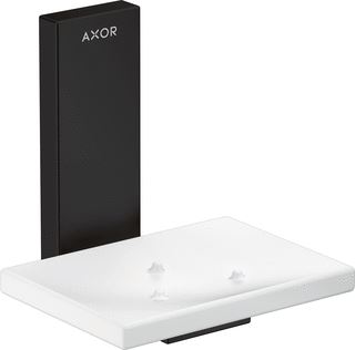 AXOR UNIVERSAL RECTANGULAR ZEEPSCHAAL MAT ZWART