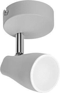 LEDVANCE DECORATIVE SPOTLIGHTS 4W 210LM 2700K CRI80 IP20 IK06 OPBOUW BEH. GRIJS KUNSTSTOF LXBXH 80X110X92MM