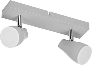 LEDVANCE DECORATIVE SPOTLIGHTS 8W 420LM 2700K CRI80 IP20 IK06 OPBOUW BEH. GRIJS KUNSTSTOF LXBXH 274X60X131MM