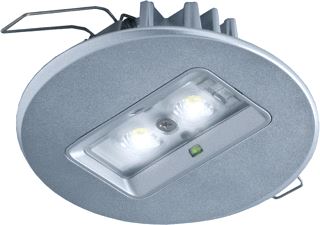 VAN LIEN DECENTRAAL 2 WATT MONTAGE VANAF 4 METER EN HOGER ROND ALU CONTINU INBOUW LED ARMATUUR 