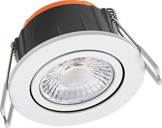 LEDVANCE LEDVANCE SPOT COMBO INBOUWSPOT 5.5W 600LM 2700/3000/4000K,VERSTELBAAR,3CCT CPS,60°,FLIKKERVRIJ,IP65,IK03 ALU WIT XH 815X48MM