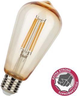 BAILEY LED-LAMP GOUD LE 142MM DIAM 64MM TEMP 2200K VOET E27 4W