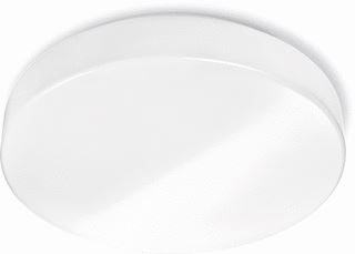 NORTON CDN-F PLAFOND-/WANDARMATUUR 21W 2600LM 3000K CRI80 >80° IP40 OPBOUW BEH. WIT STAAL XH 360X70MM