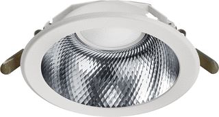 NORTON DOWNLIGHT DLH-W LED 11W 1350LM 3000K CRI80 41-80° INBOUW IP44 BEH. WIT XH 185X78MM