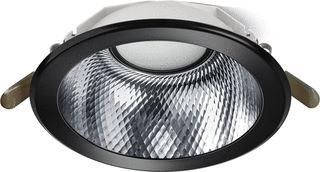 NORTON DOWNLIGHT DLH-Z LED 11W 1350LM 3000K CRI80 41-80° INBOUW IP44 BEH. ZWART XH 185X78MM