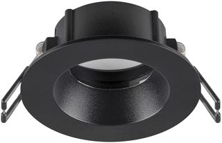 SLV NEW TRIA 68 RING VOOR PLAFONDINBOUW D= 8.2 H= 3.4 CM IP 65 ZWART