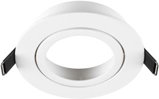 SLV NEW TRIA 95 RING VOOR PLAFONDINBOUW D= 11 H= 2.6 CM IP 20 WIT