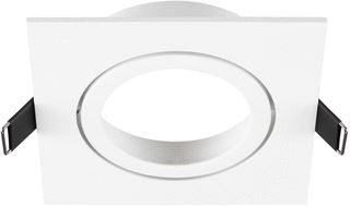 SLV NEW TRIA 95 RING VOOR PLAFONDINBOUW L: 11 B= 11 H= 2.6 CM IP 20 WIT