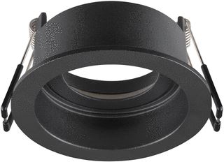 SLV NEW TRIA 68 RING VOOR PLAFONDINBOUW INBOUW D= 8,2 H= 4,4 CM IP 20 ZWART