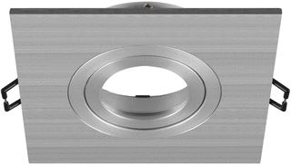 SLV NEW TRIA 75 XL RING VOOR PLAFONDINBOUW L: 11 B= 11 H= 2,6 CM IP 20 ALUMINIUM