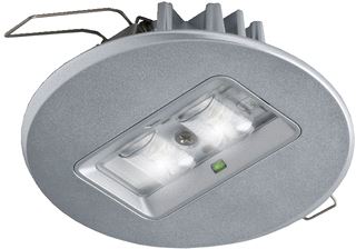 ABB VAN LIEN EVAGO NOODVERLICHTING DECENTRAAL 2W CONTINUE INBOUW 22MTR ROND ALU BLUETOOTH