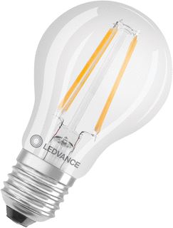 LEDVANCE LED CLASSIC A V 6.5W 827 CLEAR E27