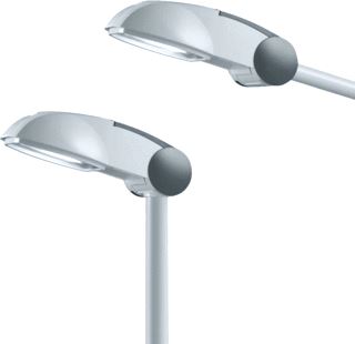 TRILUX STRAAT- EN PLEINVERLICHTINGSARM. LUMEGA LE 628MM TEMP 4000K