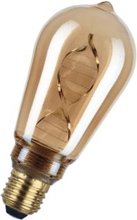 BAILEY LED-LAMP GOUD LE 142MM DIAM 64MM TEMP 1800K VOET E27 3.5W