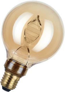 BAILEY LED-LAMP GOUD LE 144MM DIAM 95MM TEMP 1800K VOET E27 3.5W