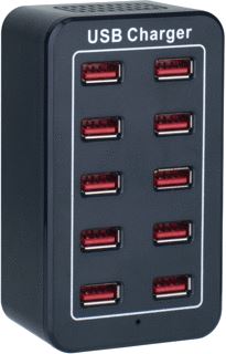 BAILEY USB CHARGE&GO USB OPLADER 10 PORTS