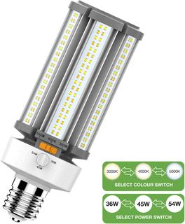 BAILEY LED-LAMP WIT LE 257MM DIAM 85MM TEMP 3000 5000K VOET E40