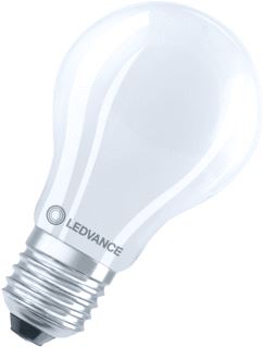 LEDVANCE LEDVANCE CLASSIC A SUPERIOR LED-LAMP PEER E27 5W 1055LM 2700K CRI80 A-TYPE MAT WIT IP20 DXL 60X105MM 