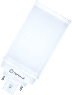 LEDVANCE DULUX-T/E LED HF VALUE 6W 630LM 3000K CRI80 MAT WIT IP20 DXL 45X102MM