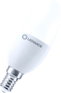 LEDVANCE LEDVANCE CLASSIC B PERFORMANCE LED-LAMP KAARS E14 4W 470LM 2700K CRI80 B10,5 MAT WIT IP20 DXL 35X100MM 