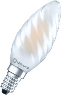 LEDVANCE LEDVANCE CLASSIC B SUPERIOR LED-LAMP KAARS E14 3W 470LM 2700K CRI90 MAT WIT IP20 DXL 35X100MM 