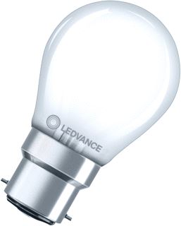 LEDVANCE LEDVANCE CLASSIC P PERFORMER LED-LAMP KOGEL B22D 4W 470LM 2700K CRI80 HELDER IP20 DXL 45X76MM 