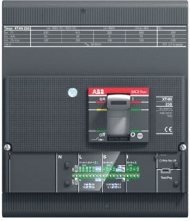 ABB XT4N 250 EKIP LS/I IN=250A 4P F F UL/CSA 