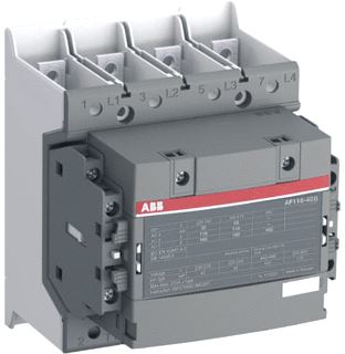 ABB MAGNEETSCHAKELAAR AF116B 55KW 400V 4P RINGAANSLUIT.