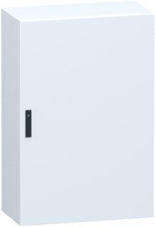 SCHNEIDER ELECTRIC PLAIN STEEL DOOR SPACIAL CRN WITHOUT MOUNTING PLATE 1200X800X400MM IP66 IK10 RAL7035