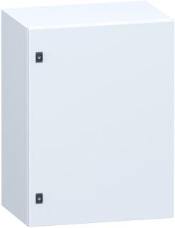 SCHNEIDER ELECTRIC PLAIN STEEL DOOR SPACIAL CRN WITHOUT MOUNTING PLATE 800X600X400MM IP66 IK08 RAL7035