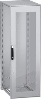 SCHNEIDER ELECTRIC VLOERSTAANDE MODULAIRE ELEKTRISCHE BEHUIZING PANELSET SFN MET EEN GEREDUCEERDE CO2 UITSTOOT GLAZEN DEUR 1800X600X800 MM IP55