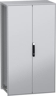 SCHNEIDER ELECTRIC VLOERSTAANDE MODULAIRE ELEKTRISCHE BEHUIZING PANELSET SFN MET EEN GEREDUCEERDE CO2 UITSTOOT 1800X1000X600 MM 2 DEUREN IP55