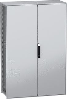 SCHNEIDER ELECTRIC VLOERSTAANDE MODULAIRE ELEKTRISCHE BEHUIZING PANELSET SFN MET EEN GEREDUCEERDE CO2 UITSTOOT 1800X1200X500 MM 2 DEUREN IP55