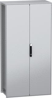 SCHNEIDER ELECTRIC VLOERSTAANDE MODULAIRE ELEKTRISCHE BEHUIZING PANELSET SFN MET EEN GEREDUCEERDE CO2 UITSTOOT 2000X1000X500 MM 2 DEUREN IP55