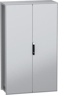 SCHNEIDER ELECTRIC VLOERSTAANDE MODULAIRE ELEKTRISCHE BEHUIZING PANELSET SFN MET EEN GEREDUCEERDE CO2 UITSTOOT 2000X1200X500 MM 2 DEUREN IP55