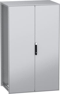 SCHNEIDER ELECTRIC VLOERSTAANDE MODULAIRE ELEKTRISCHE BEHUIZING PANELSET SFN MET EEN GEREDUCEERDE CO2 UITSTOOT 2000X1200X800 MM 2 DEUREN IP55