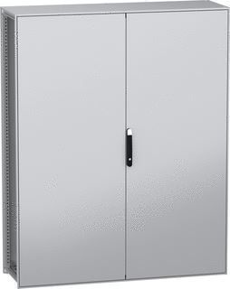 SCHNEIDER ELECTRIC VLOERSTAANDE MODULAIRE ELEKTRISCHE BEHUIZING PANELSET SFN MET EEN GEREDUCEERDE CO2 UITSTOOT 2000X1600X500 MM 2 DEUREN IP55