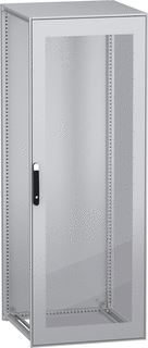 SCHNEIDER ELECTRIC VLOERSTAANDE MODULAIRE ELEKTRISCHE BEHUIZING PANELSET SFN MET EEN GEREDUCEERDE CO2 UITSTOOT GLAZEN DEUR 2200X800X800 MM IP55